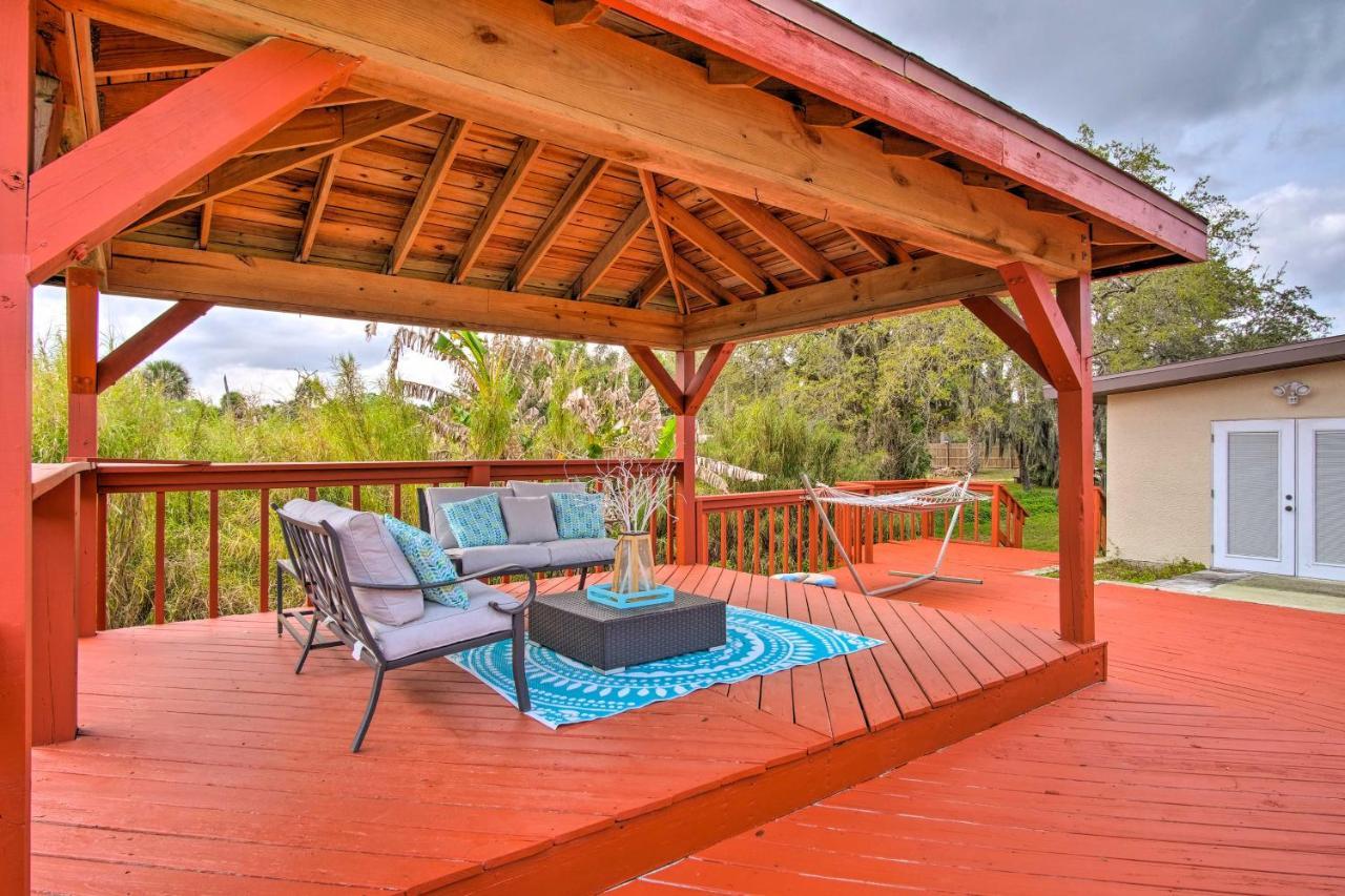Cozy Melbourne Home With Deck And Pool 5 Mi To Beach! Eksteriør billede