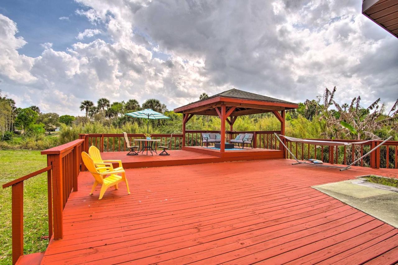 Cozy Melbourne Home With Deck And Pool 5 Mi To Beach! Eksteriør billede